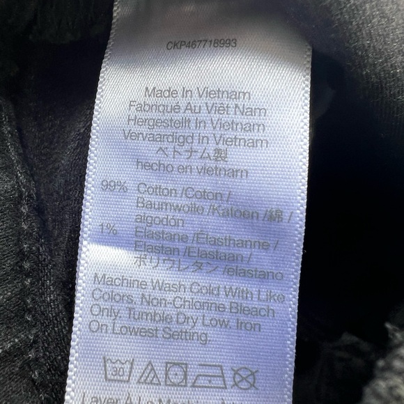 Madewell The Mid Rise Perfect Vintage Jeans Size 25 Black - Picture 4 of 4